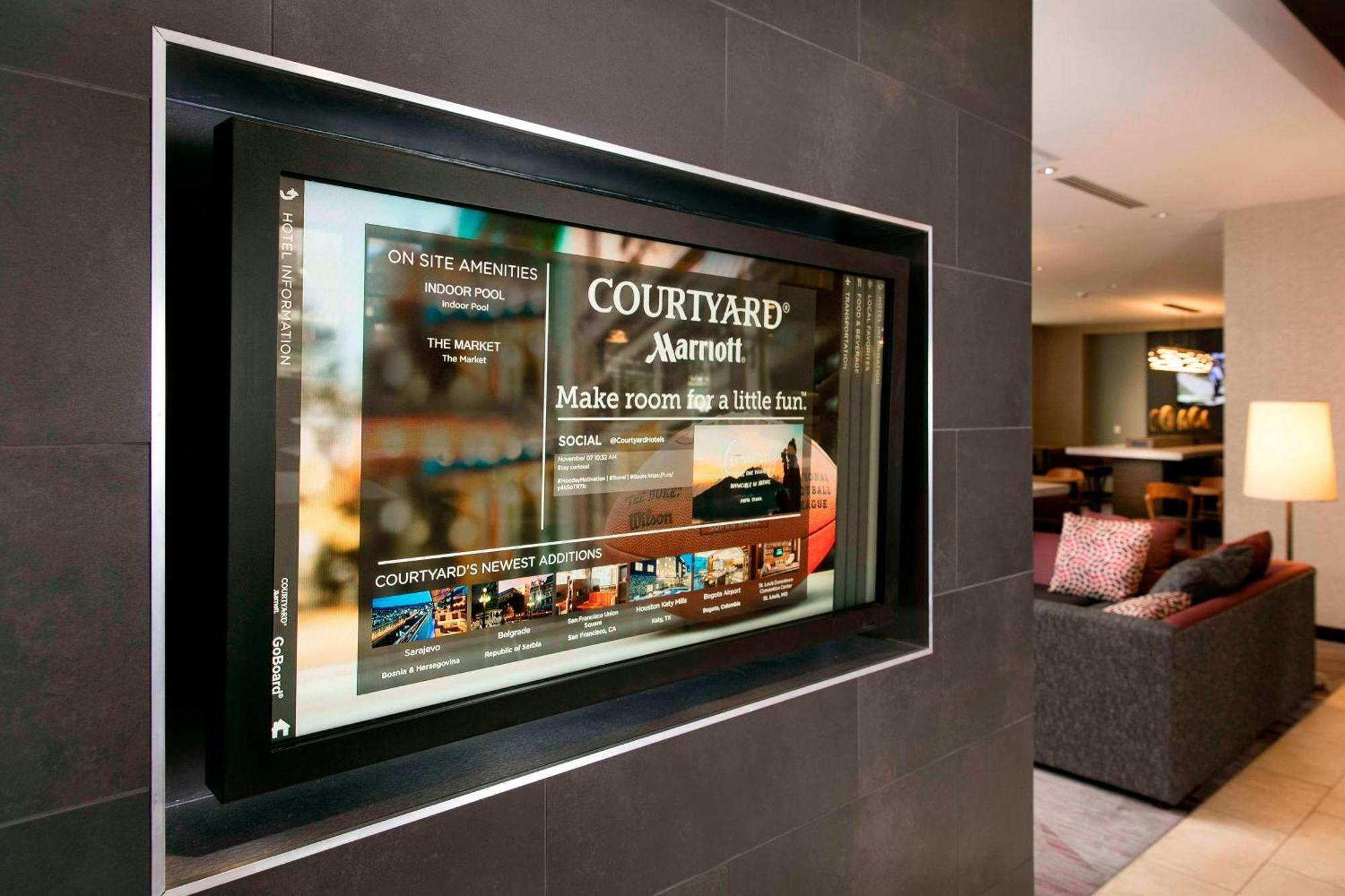 Courtyard Indianapolis Downtown Hotel Luaran gambar